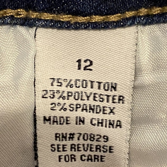 a1985-C3 - Rue 21 - Size 12 Woman Bottoms ~Jeans & Navy Blue - Picture 10 of 15